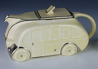 Example of Beswick Pottery Bus or Charabanc Teapot - Image courtesy of Eclectables.